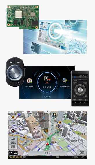 カロッツェリア サイバーナビ 特徴イメージ1
