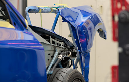 サービス工場の様子