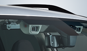 ナビ画面で操作できる、お手頃高画質300万画素。