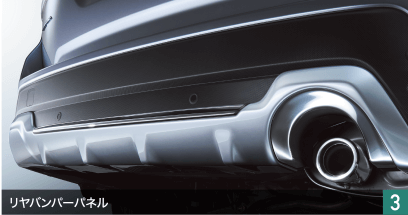 NEW FORESTER　リヤバンパーパネル