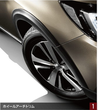 LEGACY OUTBACK ホイールアーチトリム