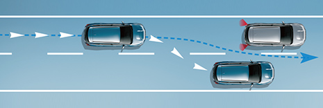 プリクラッシュステアリングアシスト