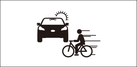 プリクラッシュブレーキが作動しない環境