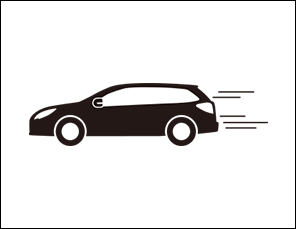 車両など動いているもの